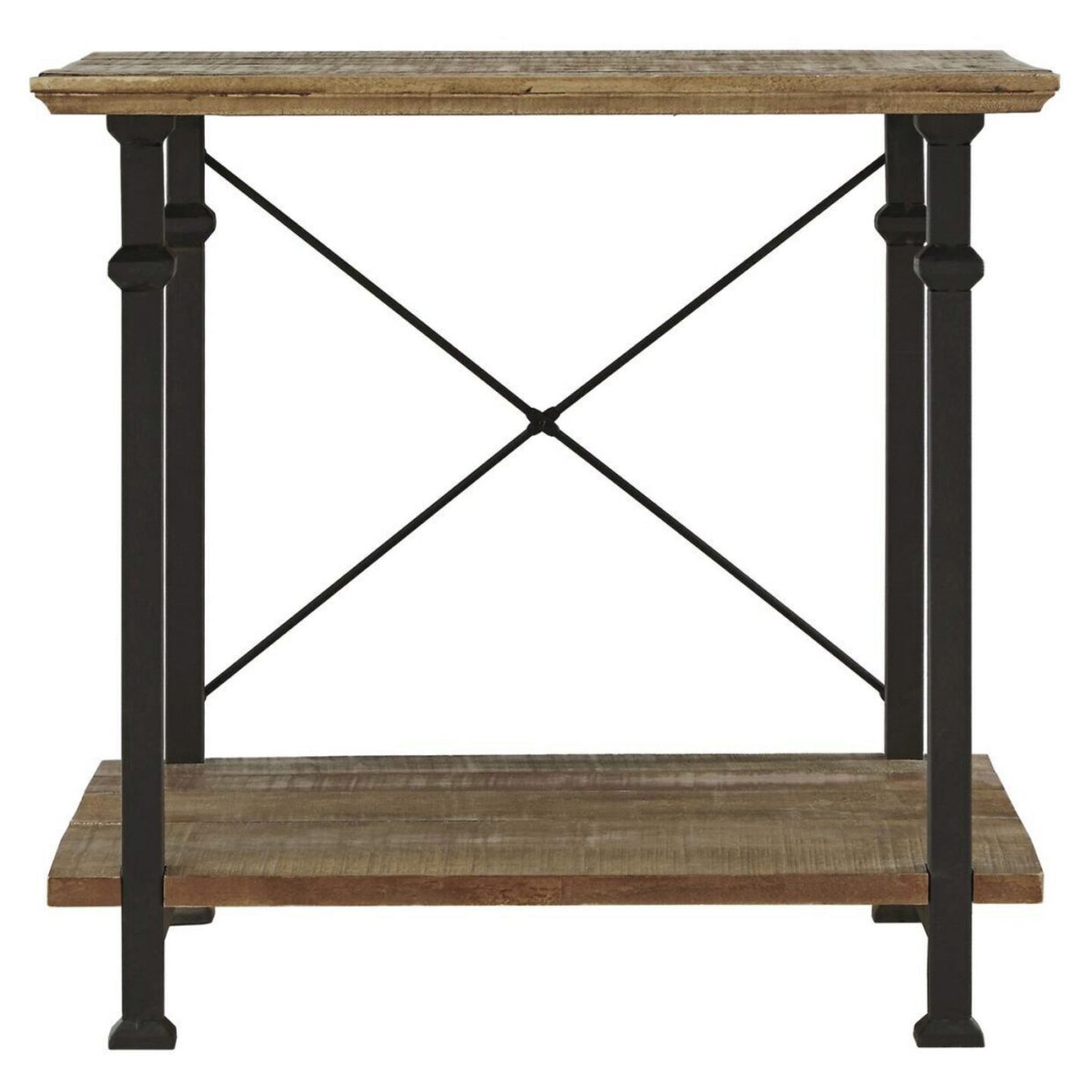 Factory Rustic Poplar End Table - 3228-04 - Bien Home Furniture &amp; Electronics