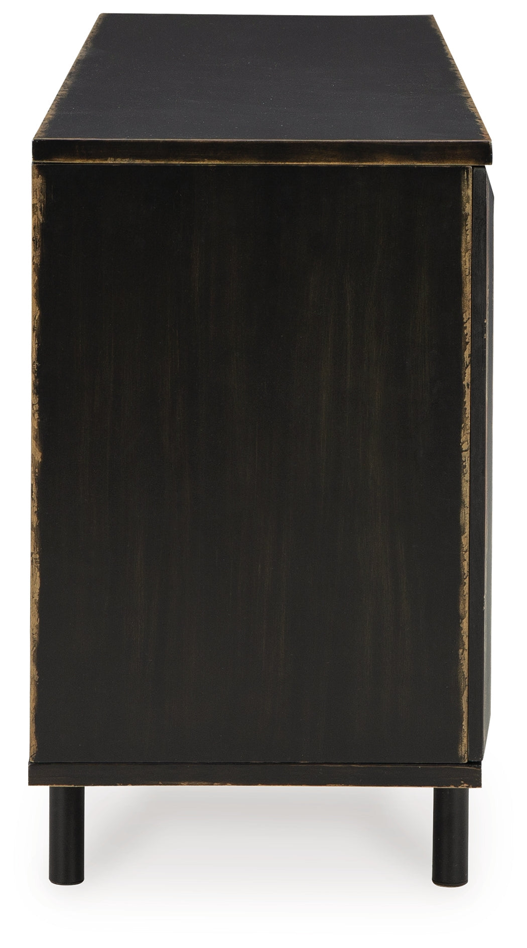 Fair Ridge Distressed Black Accent Cabinet - A4000573 - Bien Home Furniture & Electronics