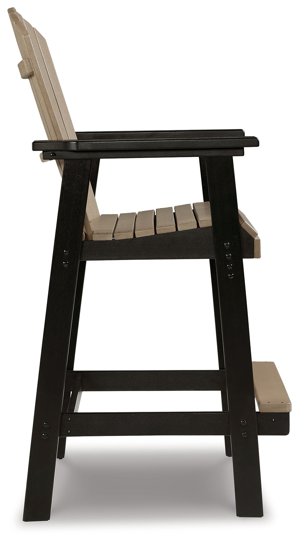Fairen Trail Black/Driftwood Barstool, Set of 2 - P211-130 - Bien Home Furniture & Electronics