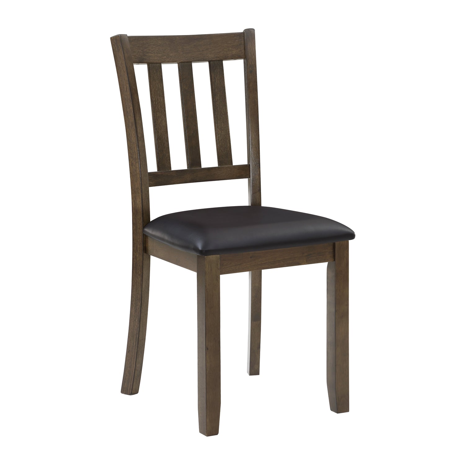 Faust Charcoal Brown 5-Piece Dining Set - 5839CH-5P - Bien Home Furniture & Electronics