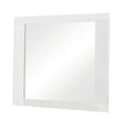 Felicity Glossy White Rectangle Dresser Mirror - 203504 - Bien Home Furniture & Electronics