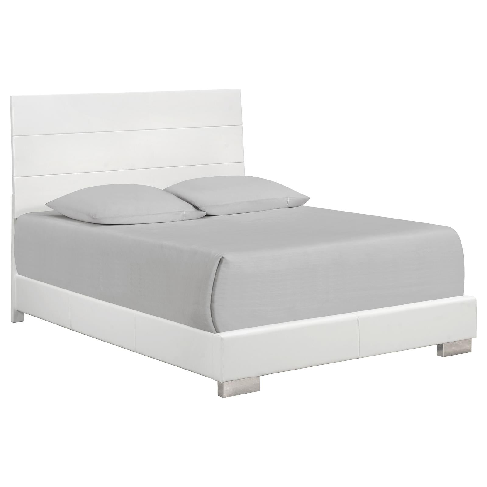 Felicity Panel Bedroom Set Glossy White - 203501Q-S5 - Bien Home Furniture & Electronics