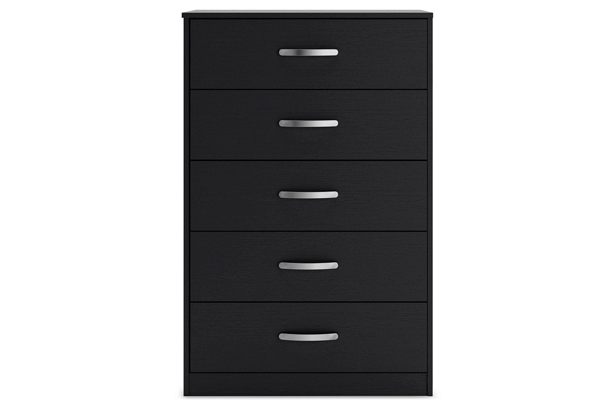Finch Black Chest of Drawers - EB3392-245 - Bien Home Furniture & Electronics