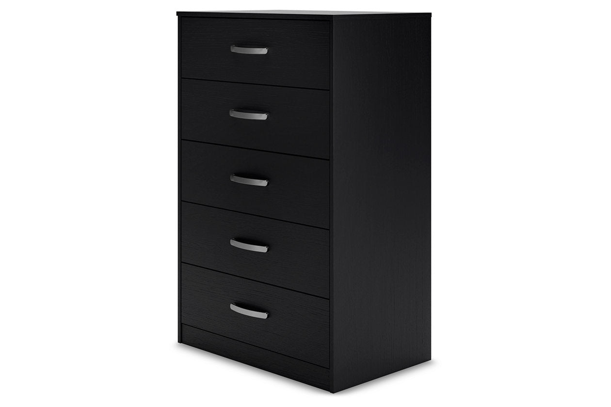 Finch Black Chest of Drawers - EB3392-245 - Bien Home Furniture & Electronics