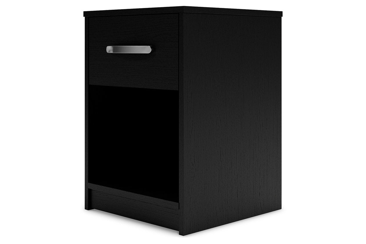 Finch Black Nightstand - EB3392-291 - Bien Home Furniture & Electronics