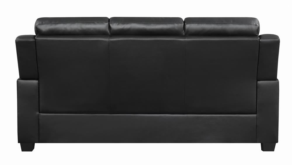 Finley Tufted Upholstered Sofa Black - 506551 - Bien Home Furniture & Electronics