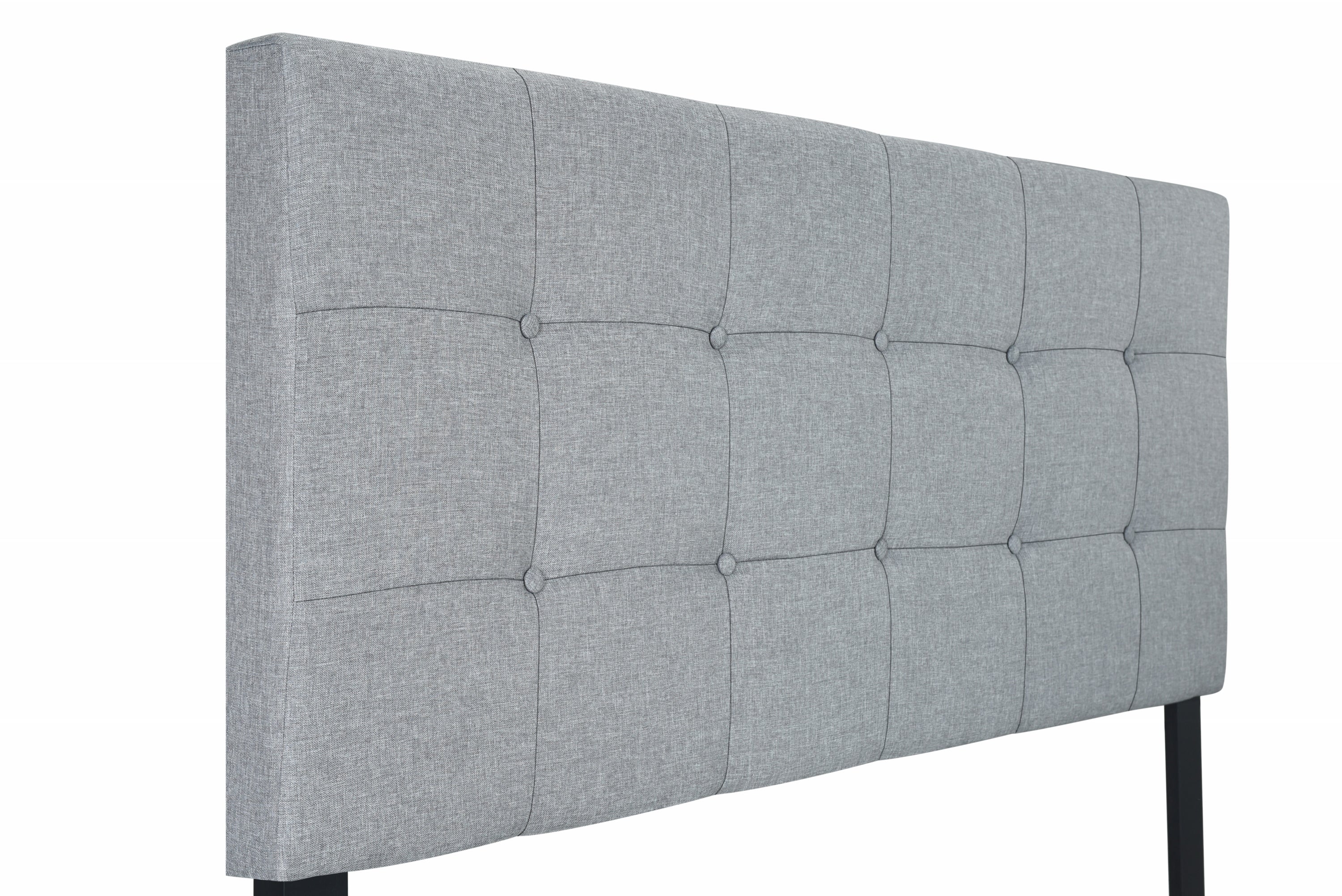 Florence Gray Full Upholstered Bed - 5270GY-F - Bien Home Furniture & Electronics