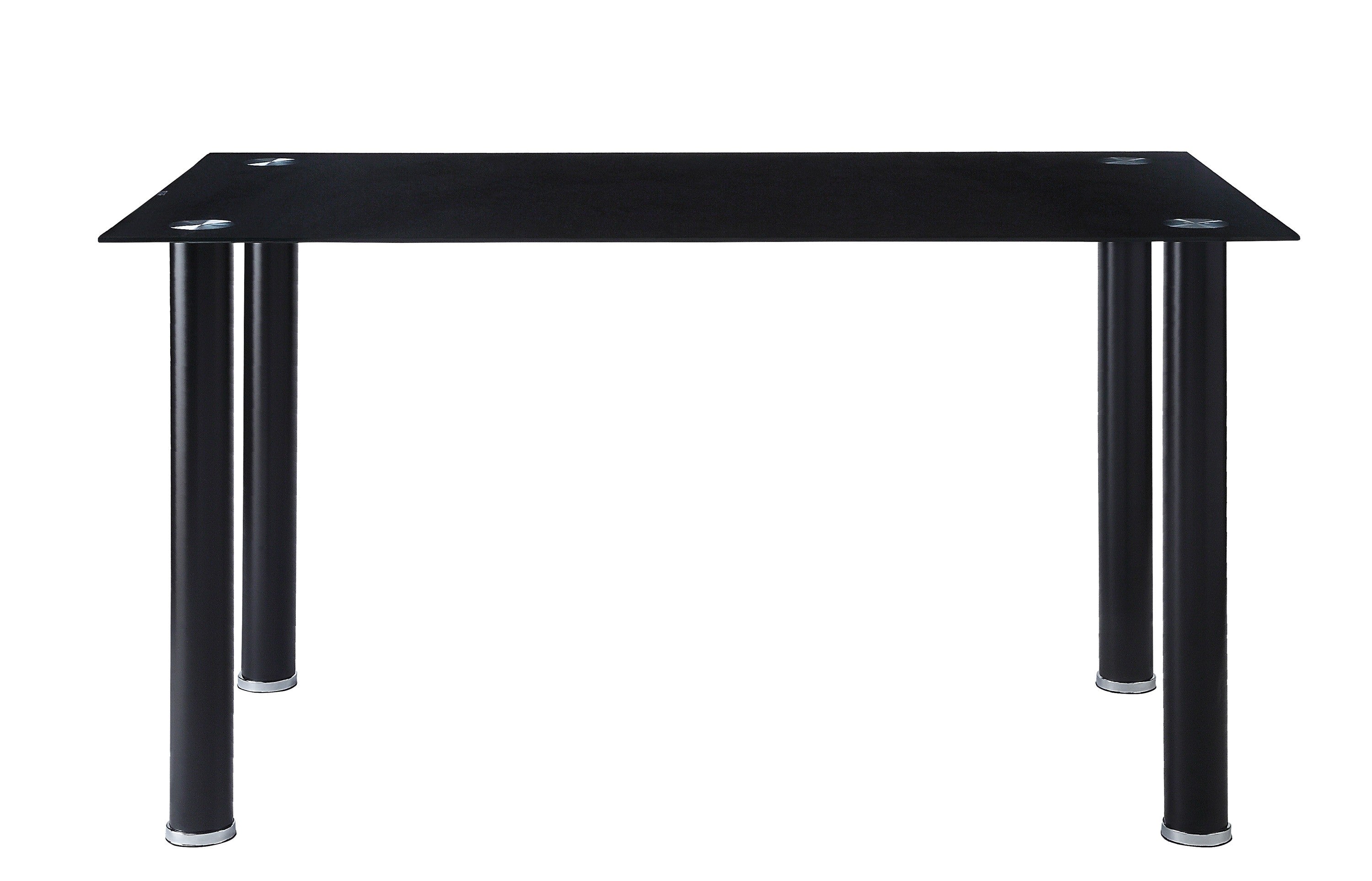 Florian Black Dining Set - SET | 5538BK | 5538BKG | 5538BKS(2) - Bien Home Furniture & Electronics