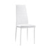 Florian White Side Chair, Set of 2 - 5538WS - Bien Home Furniture & Electronics