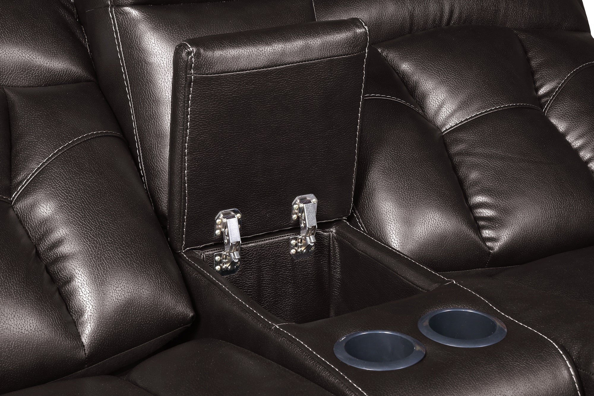 Floyd Brown Power Double Reclining Loveseat - SH3216-2PW - Bien Home Furniture & Electronics