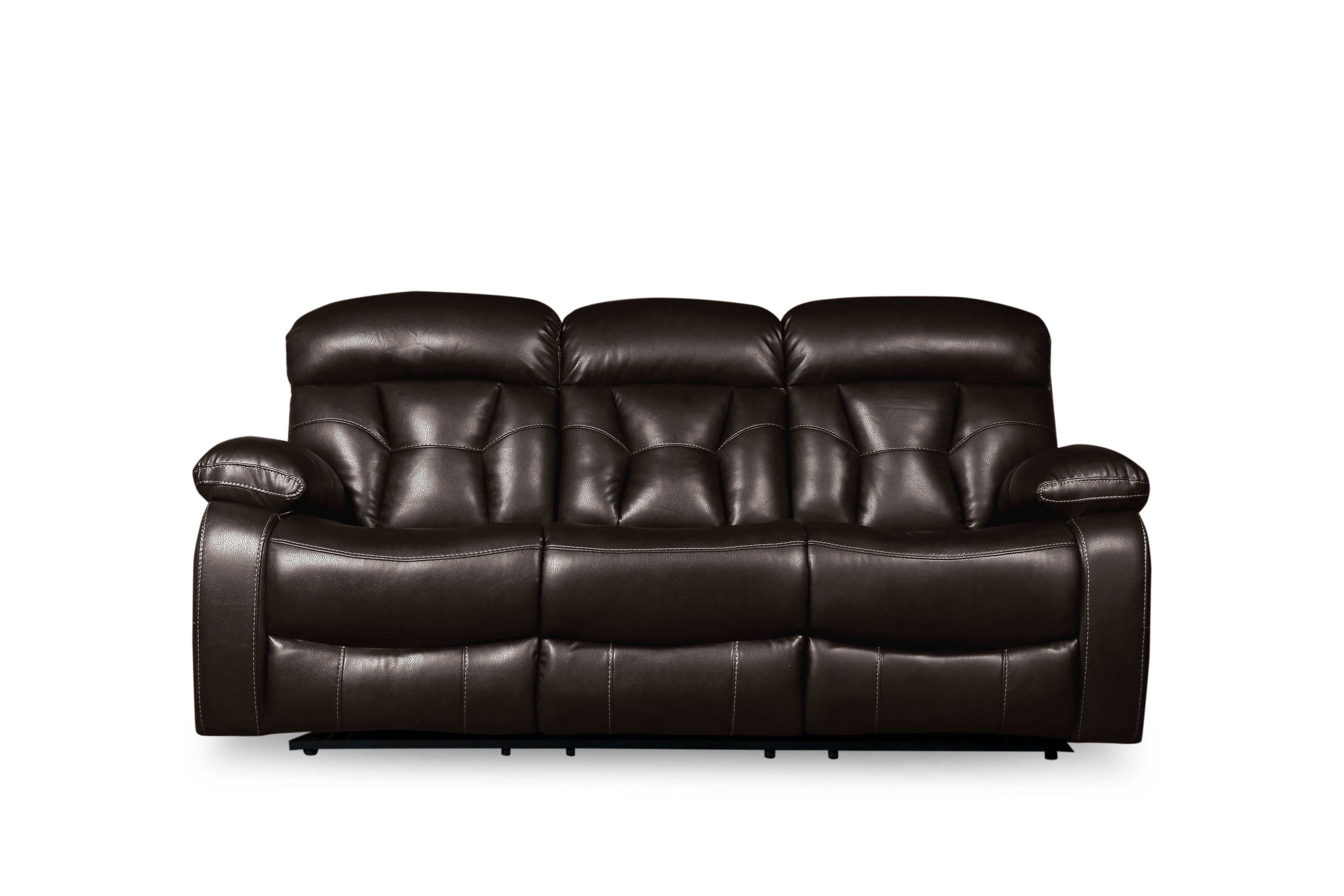 Floyd Brown Power Double Reclining Sofa - SH3216-3PW - Bien Home Furniture & Electronics