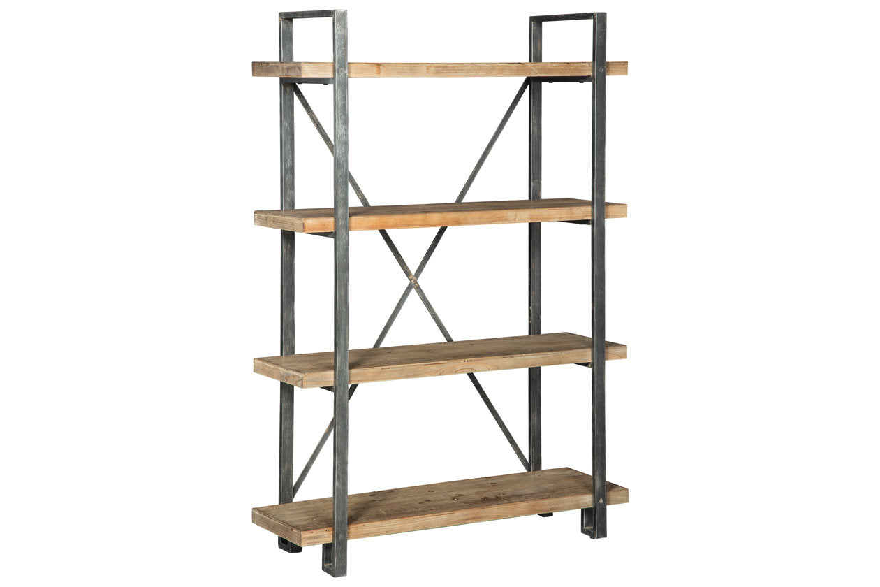Forestmin Brown/Black Bookcase - A4000045 - Bien Home Furniture & Electronics