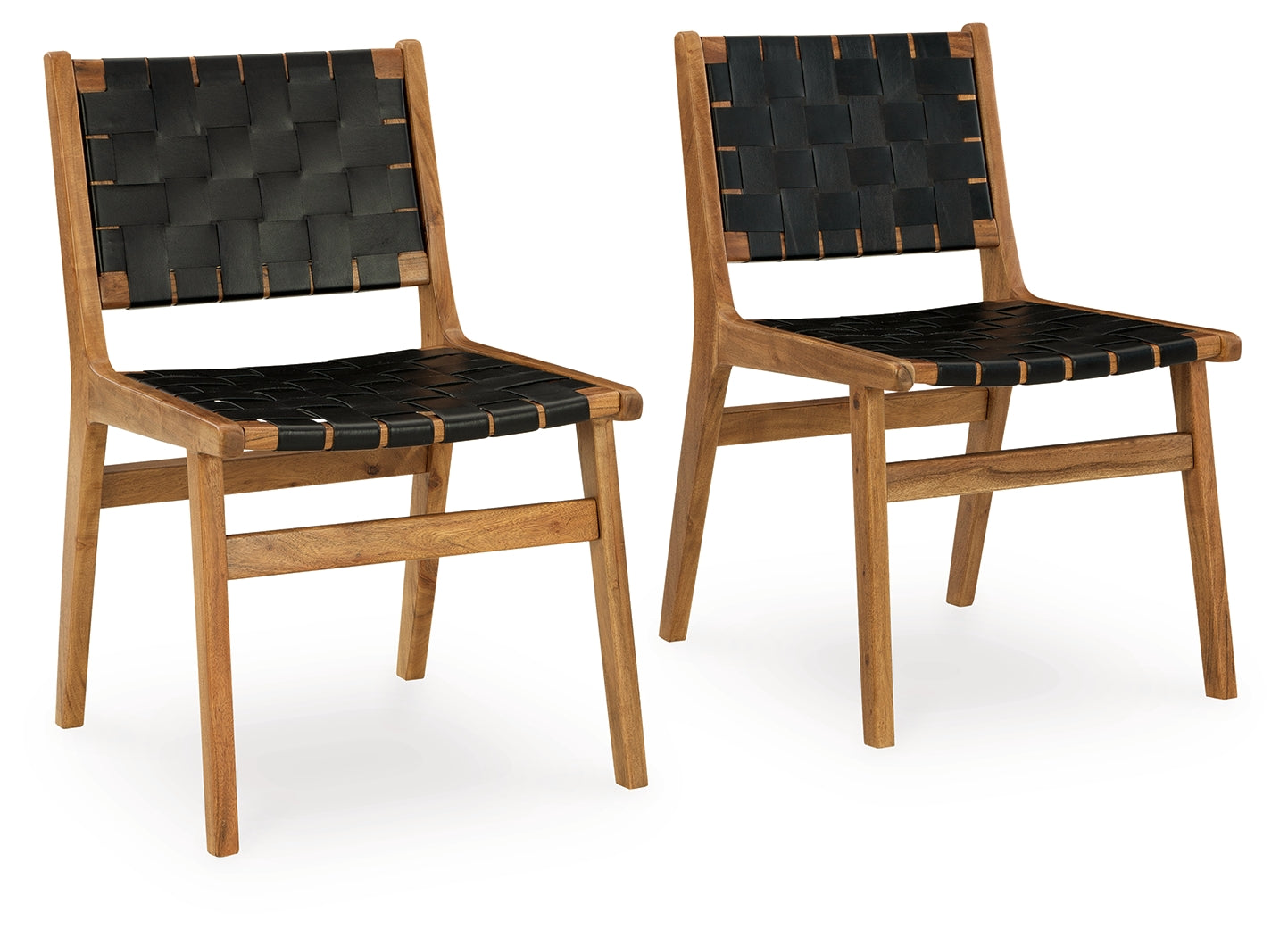 Fortmaine Brown/Black Dining Chair, Set of 2 - D872-01 - Bien Home Furniture & Electronics