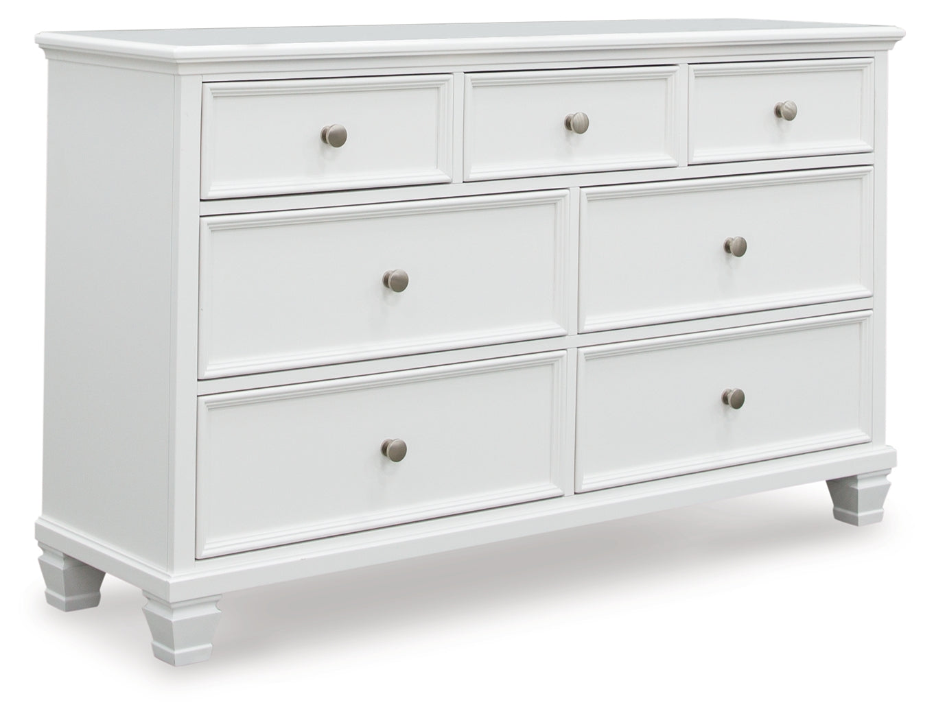 Fortman White Dresser - B680-31 - Bien Home Furniture & Electronics