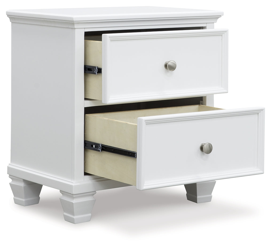 Fortman White Nightstand - B680-92 - Bien Home Furniture & Electronics