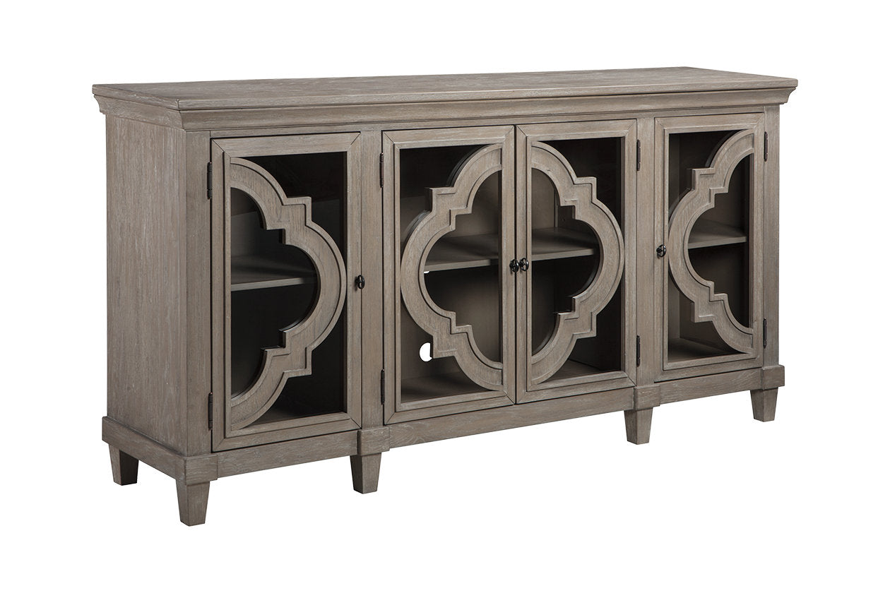 Fossil Ridge Gray Accent Cabinet - A4000037 - Bien Home Furniture & Electronics
