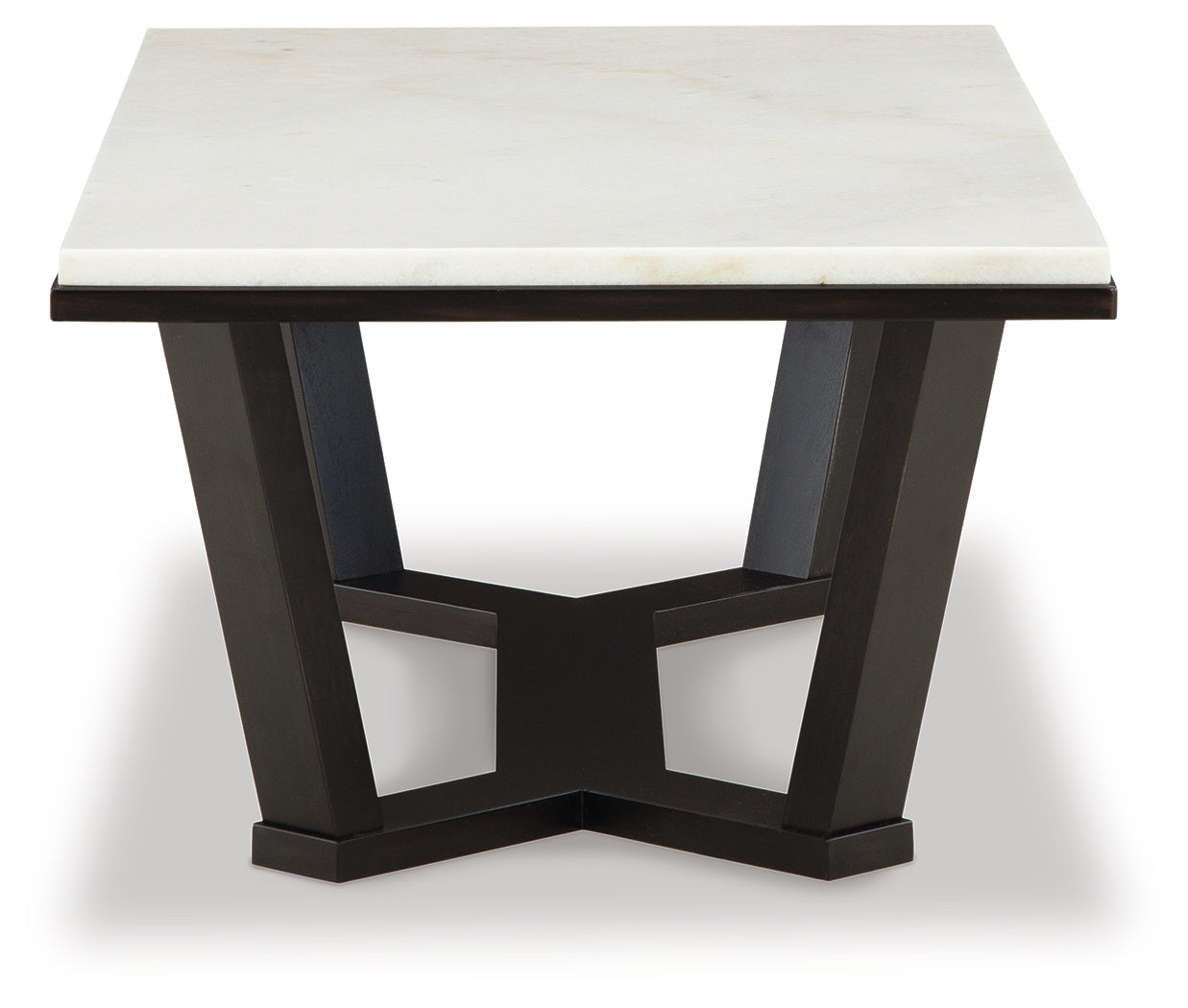 Fostead White/Espresso Coffee Table - T770-1 - Bien Home Furniture & Electronics