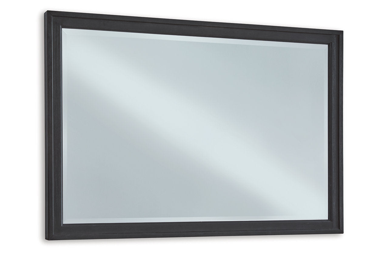 Foyland Black Bedroom Mirror (Mirror Only) - B989-36 - Bien Home Furniture & Electronics