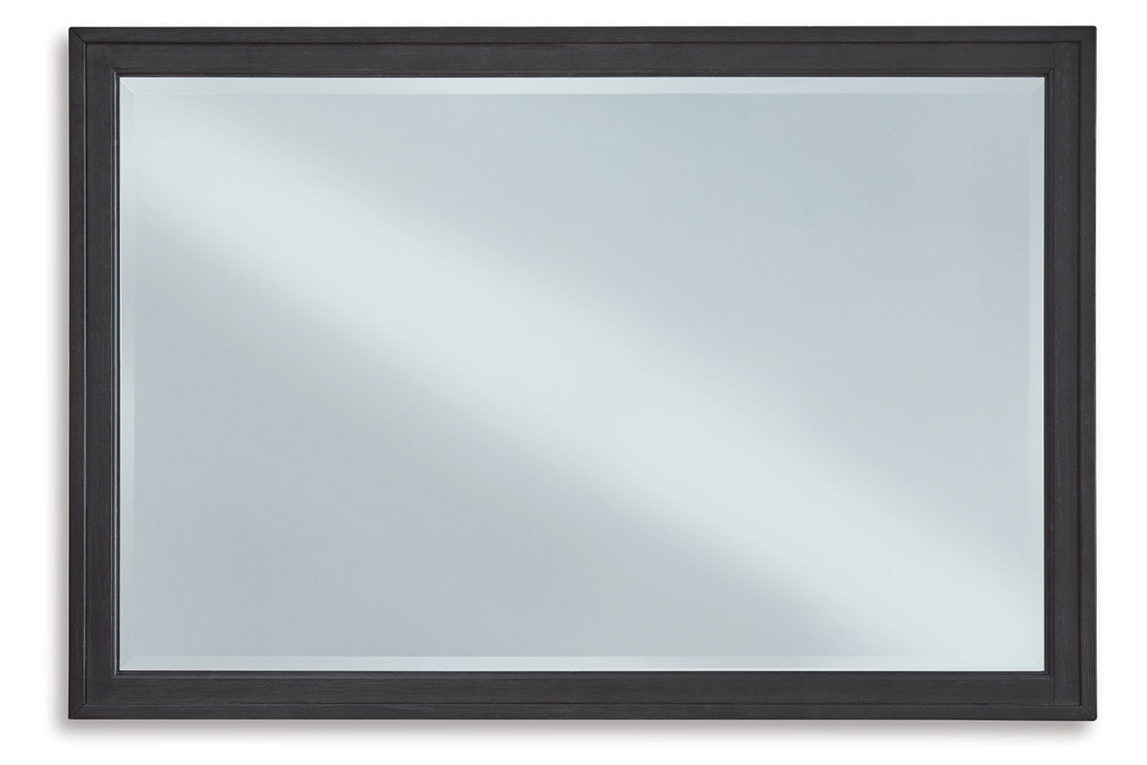Foyland Black Bedroom Mirror (Mirror Only) - B989-36 - Bien Home Furniture & Electronics