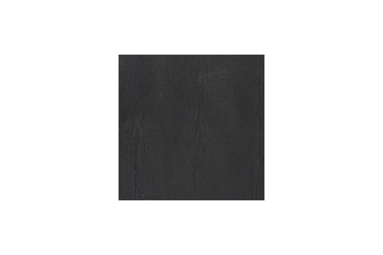 Foyland Black/Brown 83" TV Stand with Electric Fireplace - SET | W100-12 | W989-68 - Bien Home Furniture & Electronics