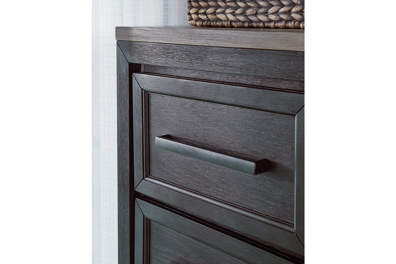 Foyland Black/Brown Dresser - B989-31 - Bien Home Furniture & Electronics