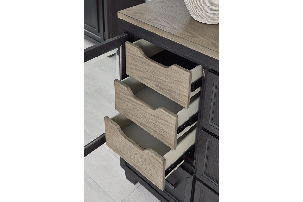 Foyland Black/Brown Dresser - B989-31 - Bien Home Furniture & Electronics