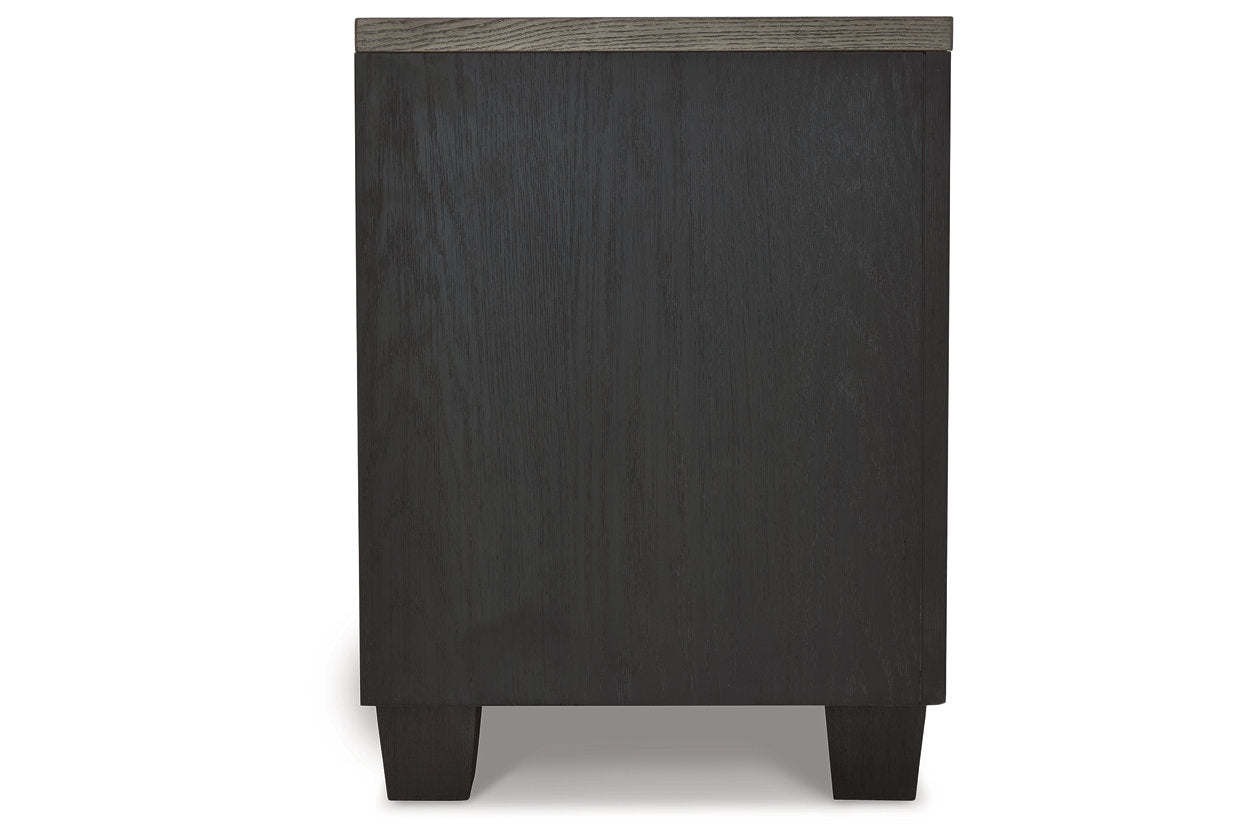 Foyland Black/Brown Nightstand - B989-92 - Bien Home Furniture & Electronics