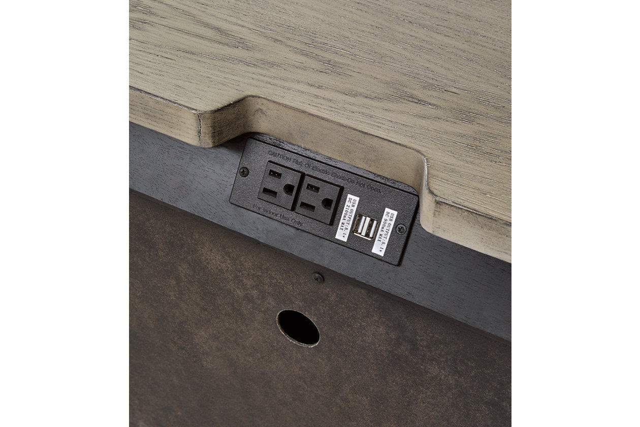 Foyland Black/Brown Nightstand - B989-92 - Bien Home Furniture & Electronics