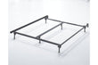 Frames and Rails Metallic Queen/King/California King Bolt on Bed Frame - B100-66 - Bien Home Furniture & Electronics