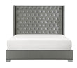 Franco Silver King Upholstered Bed - SET | SH228K-1 | SH228K-3 - Bien Home Furniture & Electronics