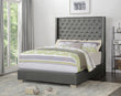 Franco Silver Queen Upholstered Bed - SET | SH228-1 | SH228-3 - Bien Home Furniture & Electronics