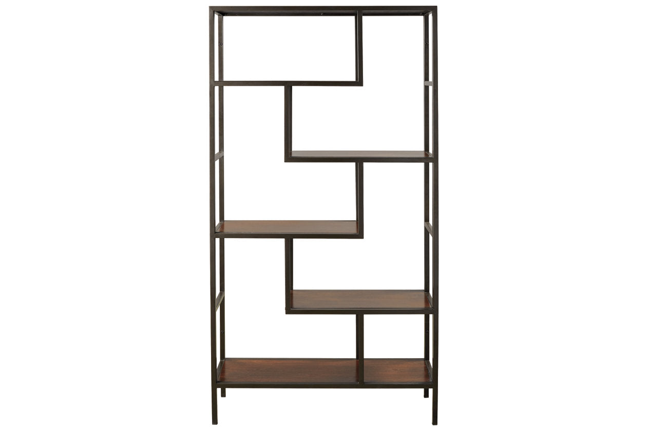 Frankwell Brown/Black Bookcase - A4000021 - Bien Home Furniture & Electronics