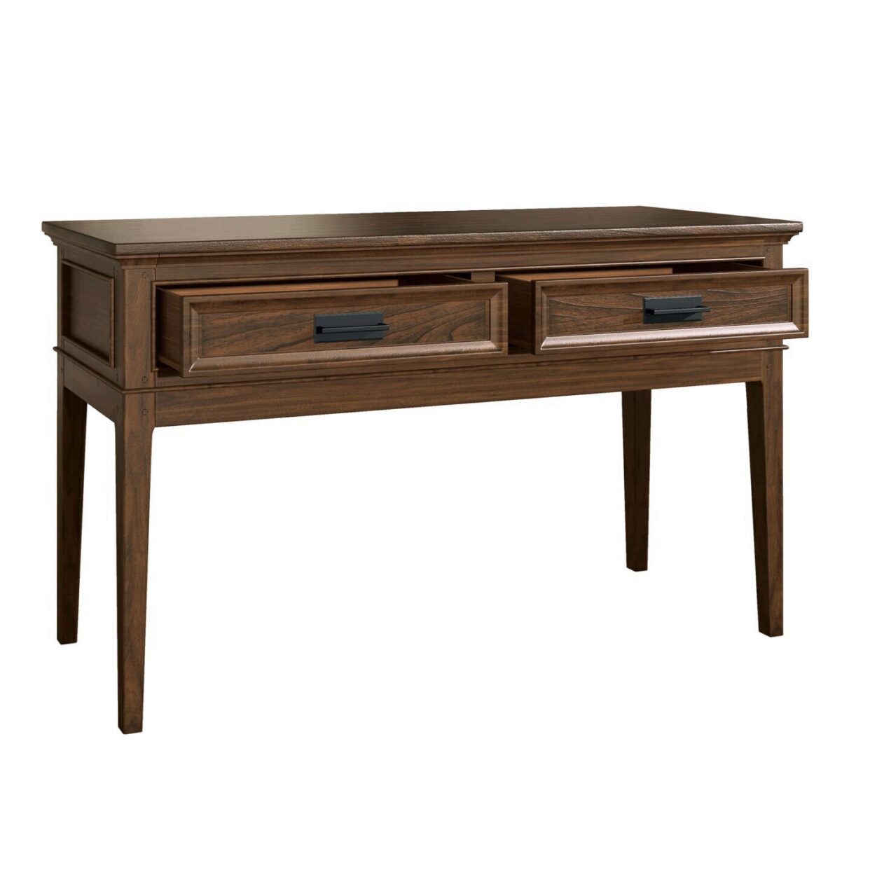 Frazier Park Brown Cherry Wood Sofa Table - 1649-05 - Bien Home Furniture & Electronics