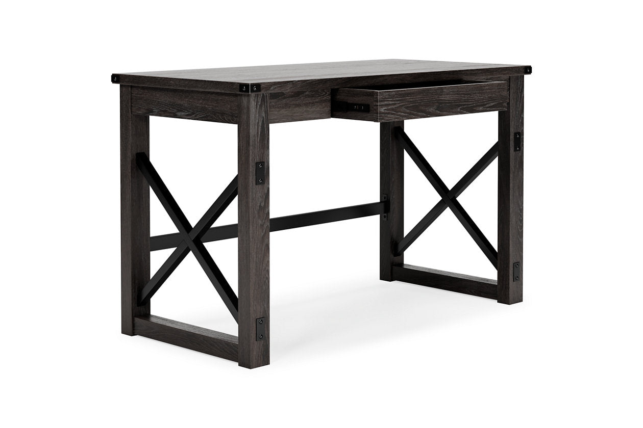 Freedan Grayish Brown 48" Home Office Desk - H286-26 - Bien Home Furniture & Electronics