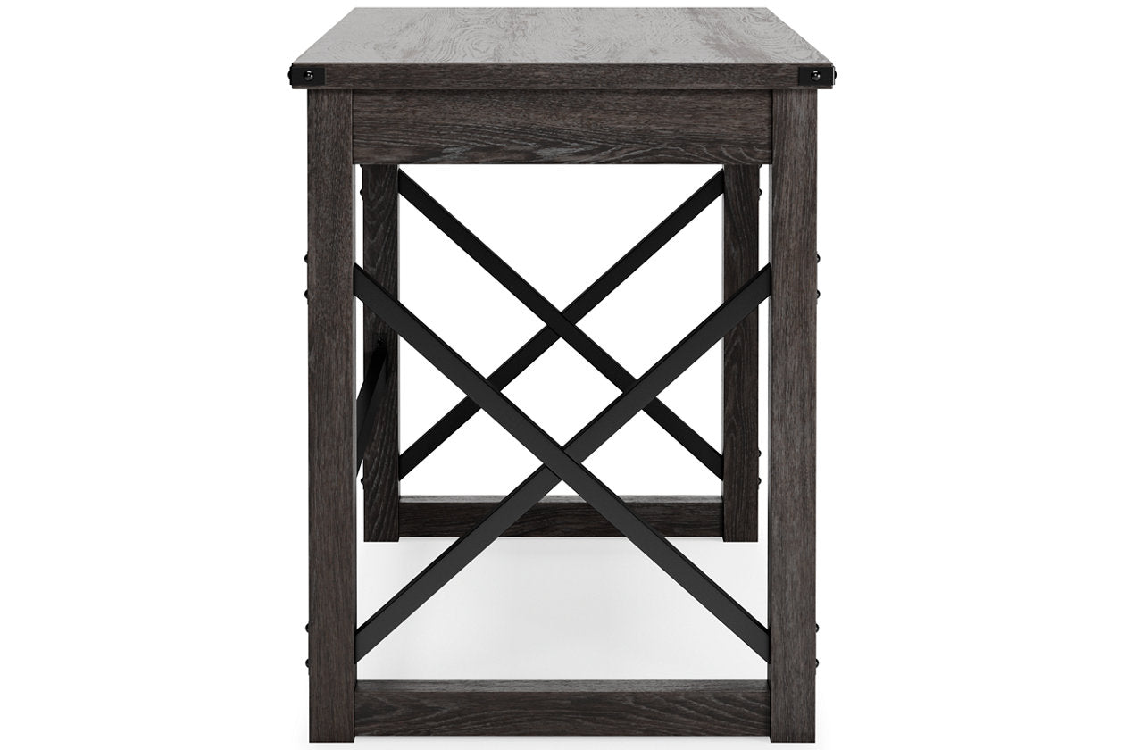 Freedan Grayish Brown 48" Home Office Desk - H286-26 - Bien Home Furniture & Electronics