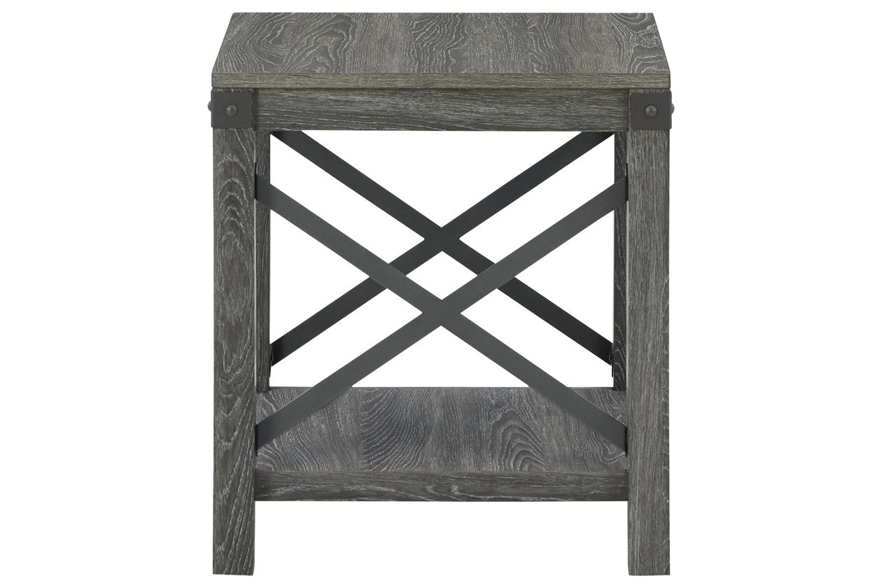 Freedan Grayish Brown End Table - T175-2 - Bien Home Furniture & Electronics