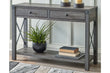 Freedan Grayish Brown Sofa/Console Table - T175-4 - Bien Home Furniture & Electronics