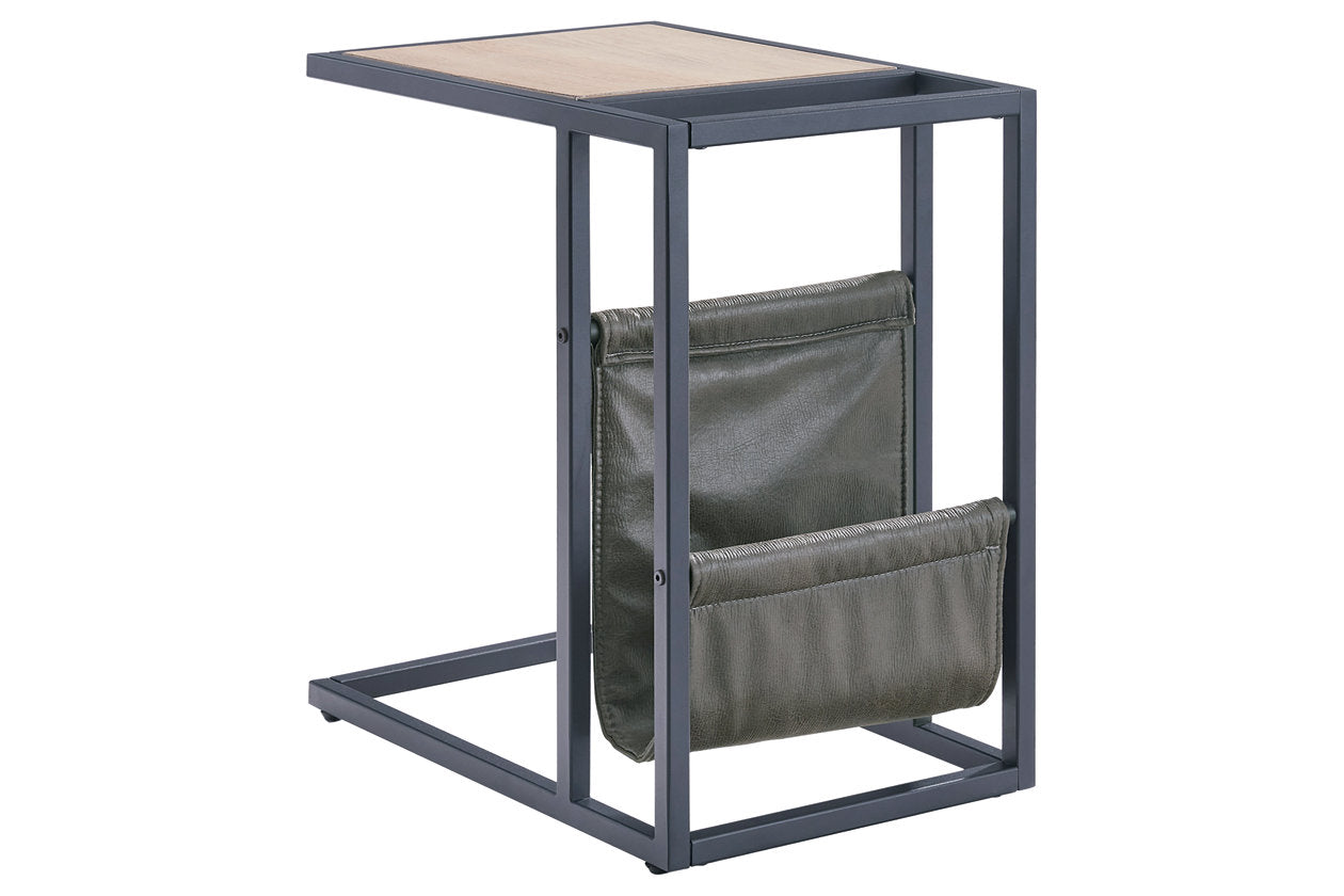 Freslowe Light Brown/Black Chairside End Table - T931-107 - Bien Home Furniture & Electronics