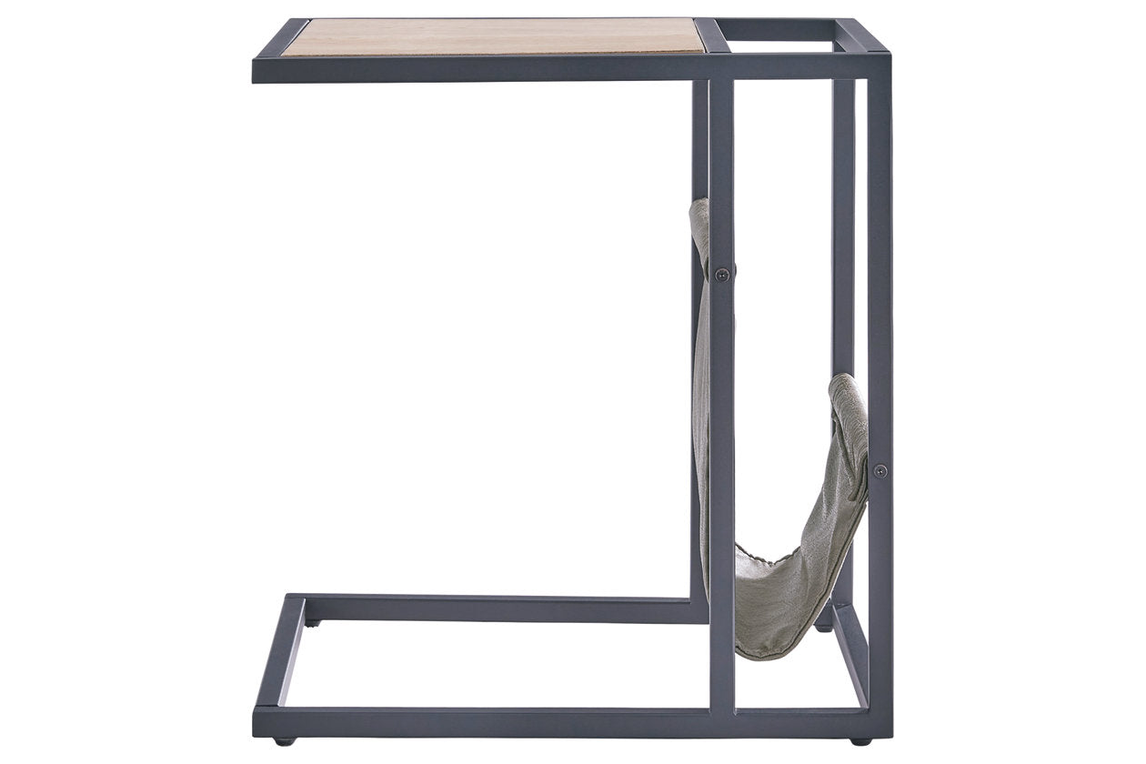 Freslowe Light Brown/Black Chairside End Table - T931-107 - Bien Home Furniture & Electronics