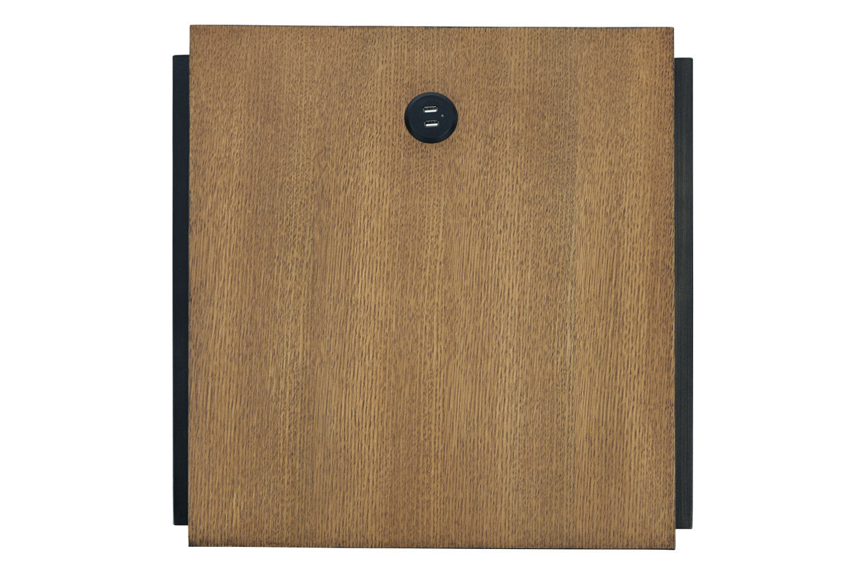 Fridley Brown/Black End Table - T964-3 - Bien Home Furniture & Electronics