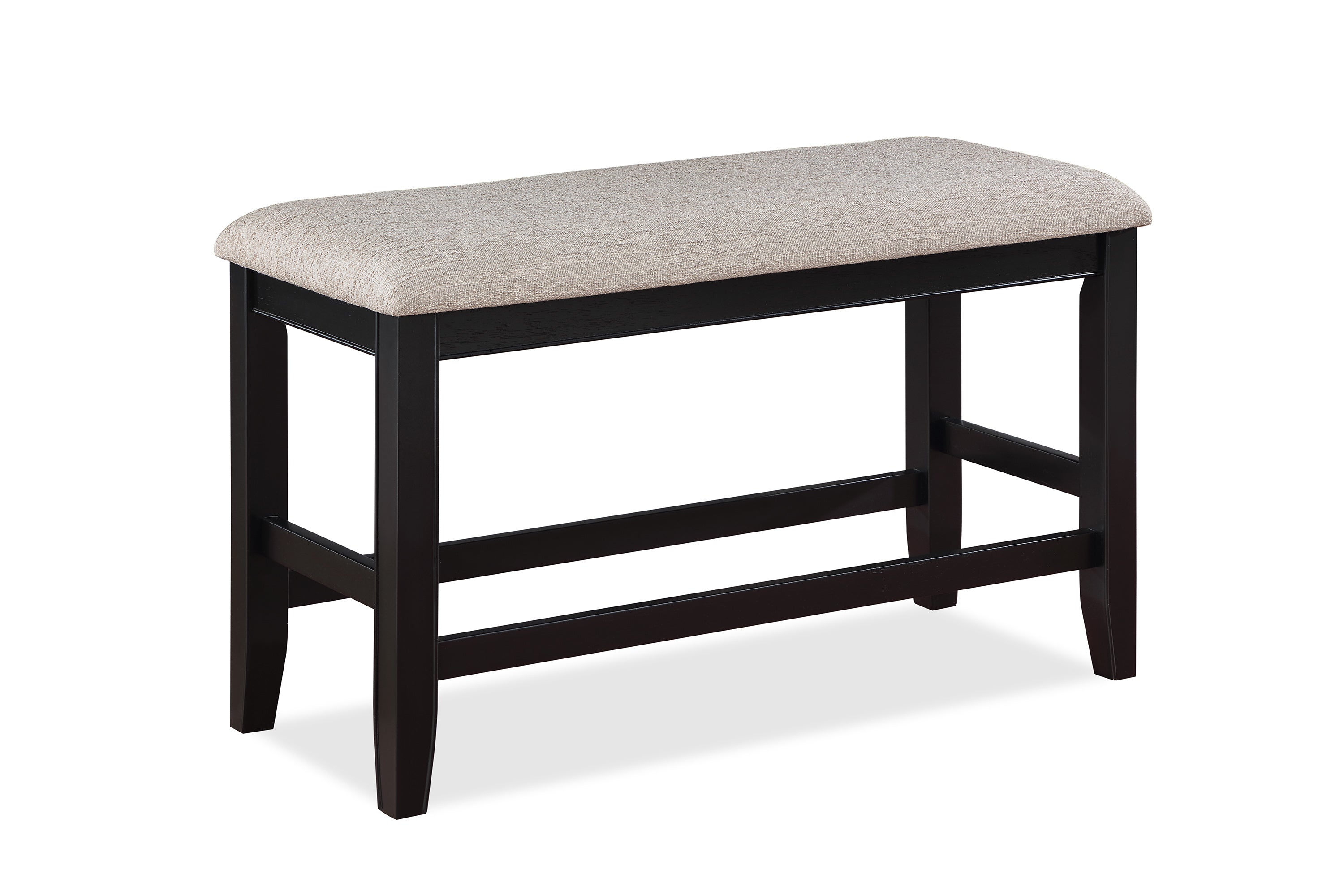 Fulton Charcoal/Light Gray Extendable Counter Height Dining Set - SET | 2727LG-T-4848 | 2727LG-S-24(2) - Bien Home Furniture & Electronics