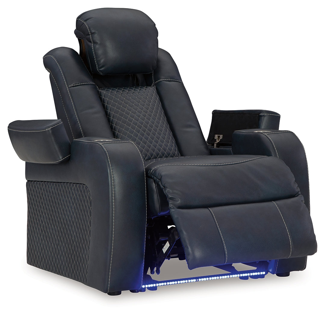 Fyne-Dyme Sapphire Power Recliner - 3660313 - Bien Home Furniture & Electronics