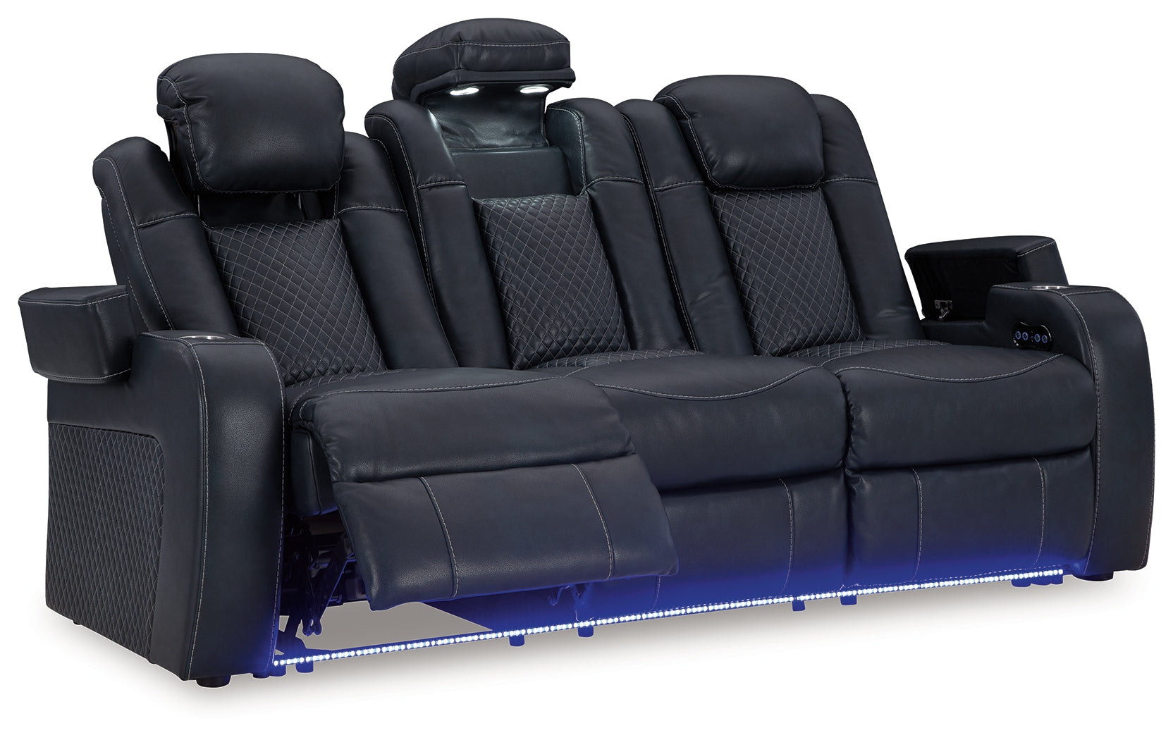 Fyne-Dyme Sapphire Power Reclining Sofa - 3660315 - Bien Home Furniture & Electronics