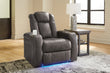Fyne-Dyme Shadow Power Recliner - 3660213 - Bien Home Furniture & Electronics