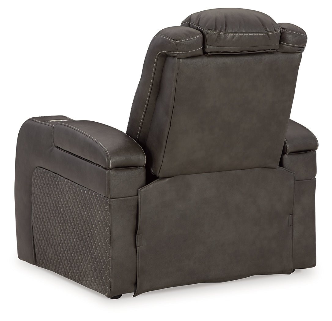 Fyne-Dyme Shadow Power Recliner - 3660213 - Bien Home Furniture & Electronics