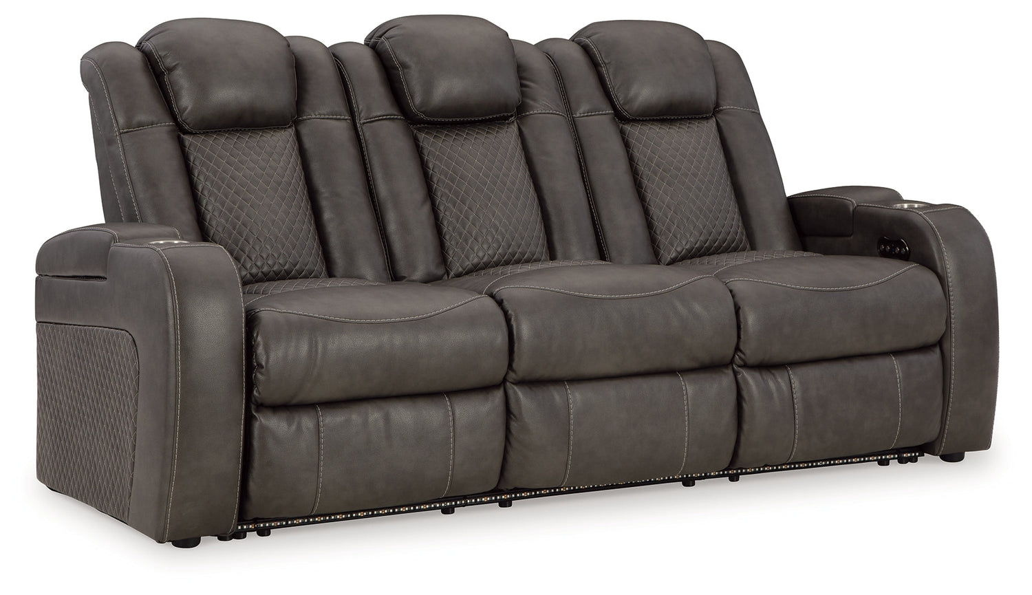 Fyne-Dyme Shadow Power Reclining Sofa - 3660215 - Bien Home Furniture & Electronics