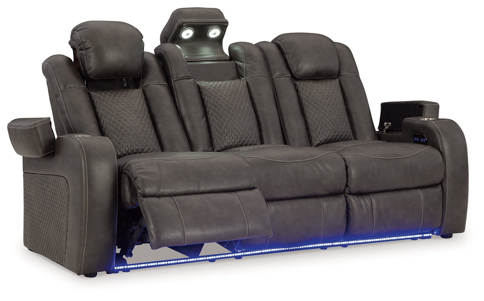 Fyne-Dyme Shadow Power Reclining Sofa - 3660215 - Bien Home Furniture & Electronics