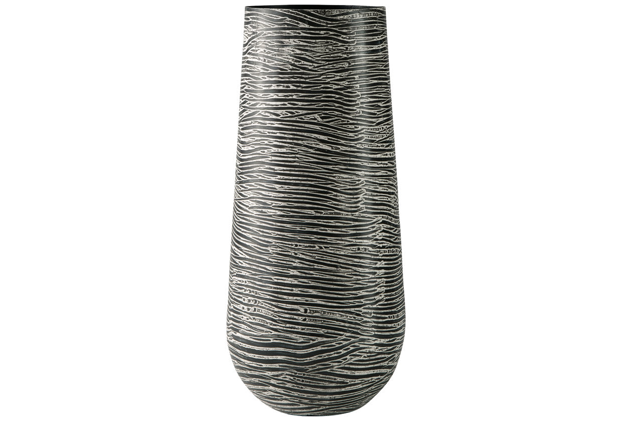Fynn Antique Gray Vase - A2000515 - Bien Home Furniture & Electronics