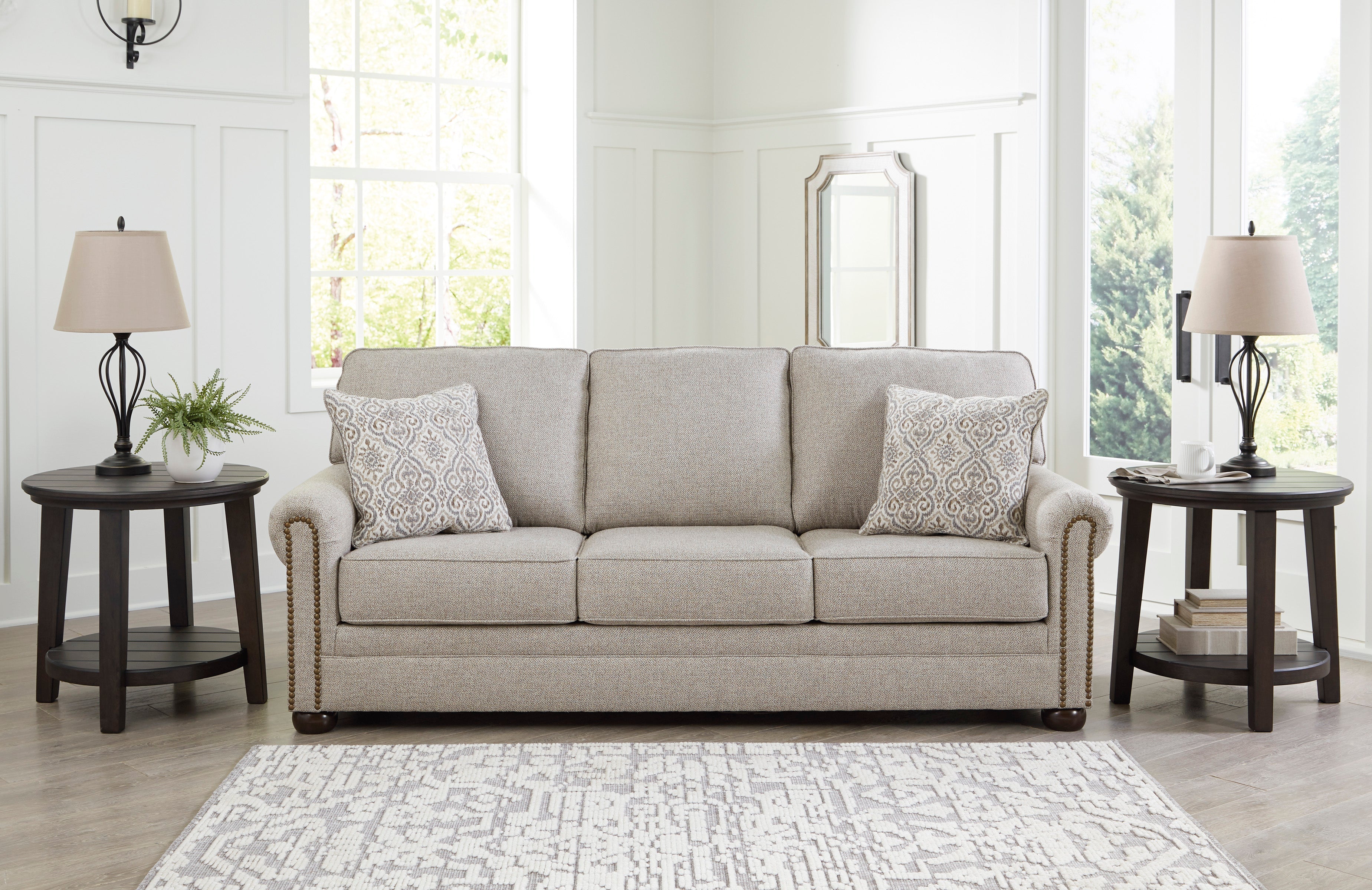 Gaelon Dune Living Room Set - SET | 3730738 | 3730735 - Bien Home Furniture & Electronics