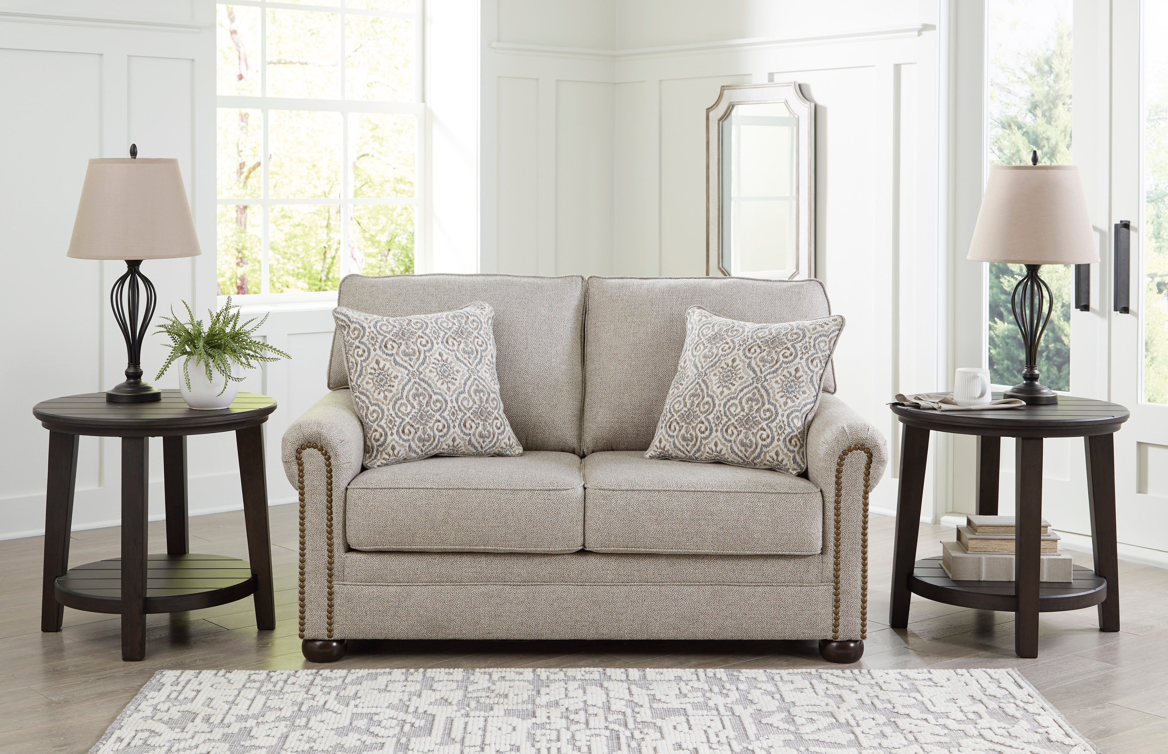 Gaelon Dune Living Room Set - SET | 3730738 | 3730735 - Bien Home Furniture & Electronics